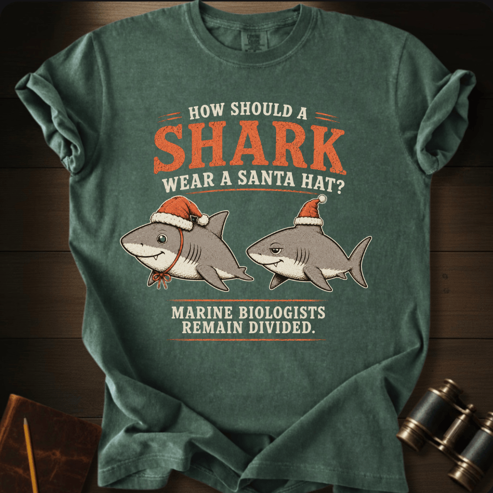 Santa Shark T-shirt