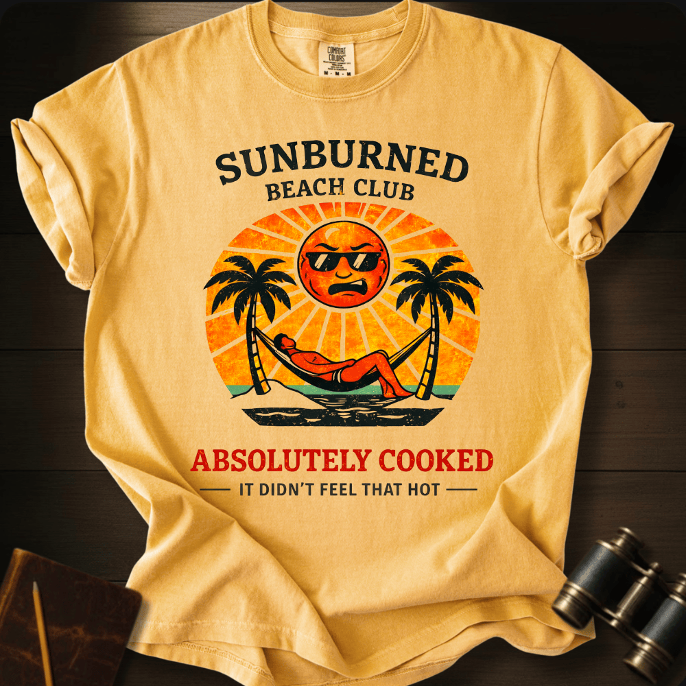 Sunburned Beach Club T-shirt