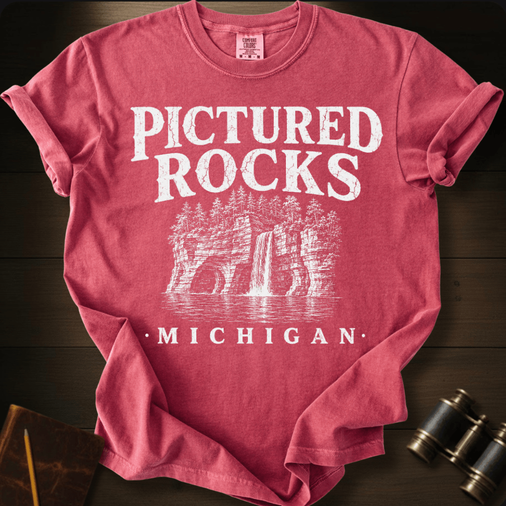 Pictured Rocks Michigan - T-shirt
