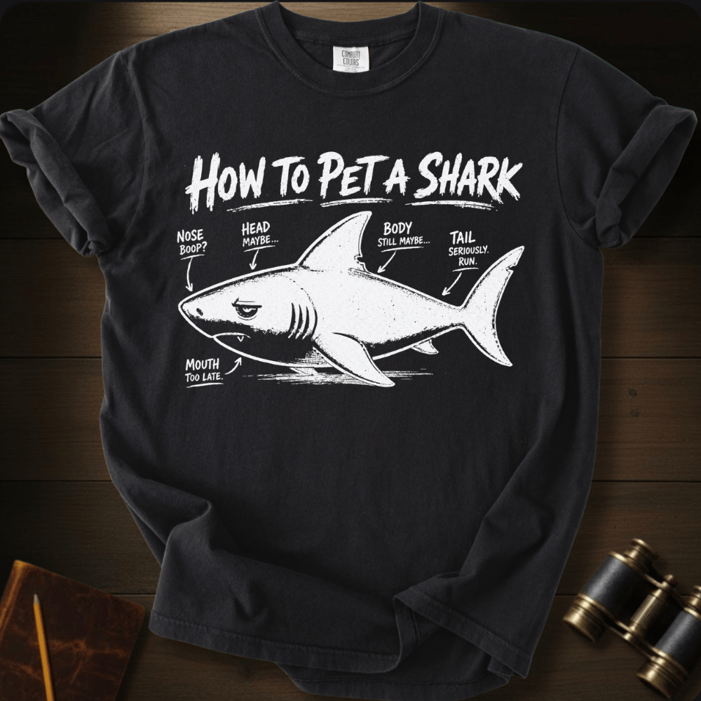 Pet A Shark T-shirt