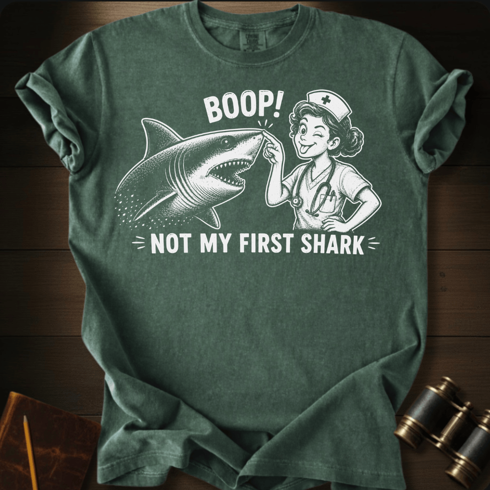 Not My First Shark T-shirt