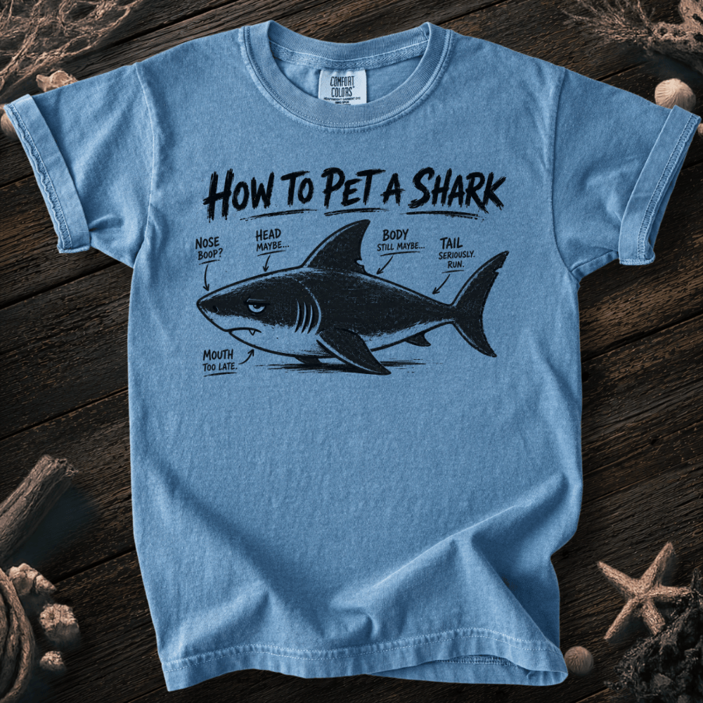How To Pet a Shark  Youth Tee