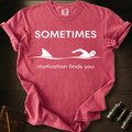 Motivation Finds You ocean graphic on a Comfort Colors unisex tee – Full Sail Marine nautical apparel
