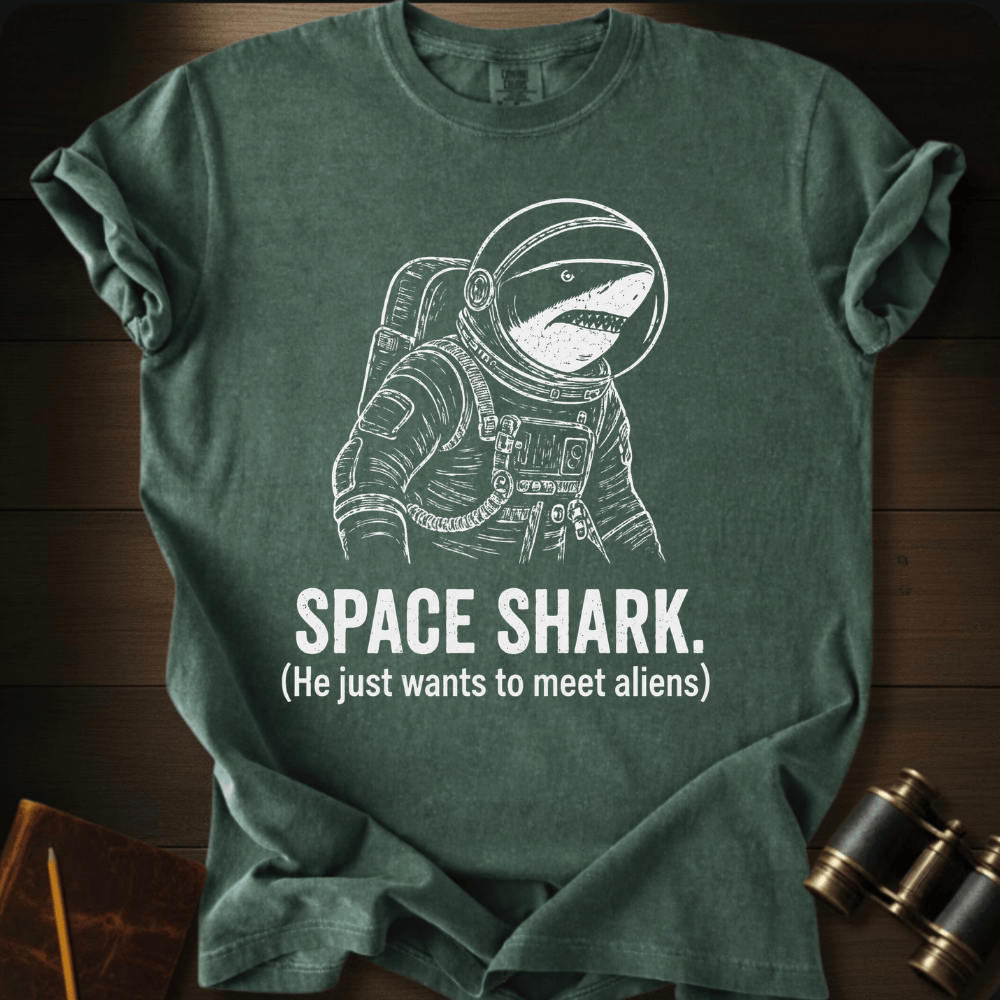 Space Shark T-shirt