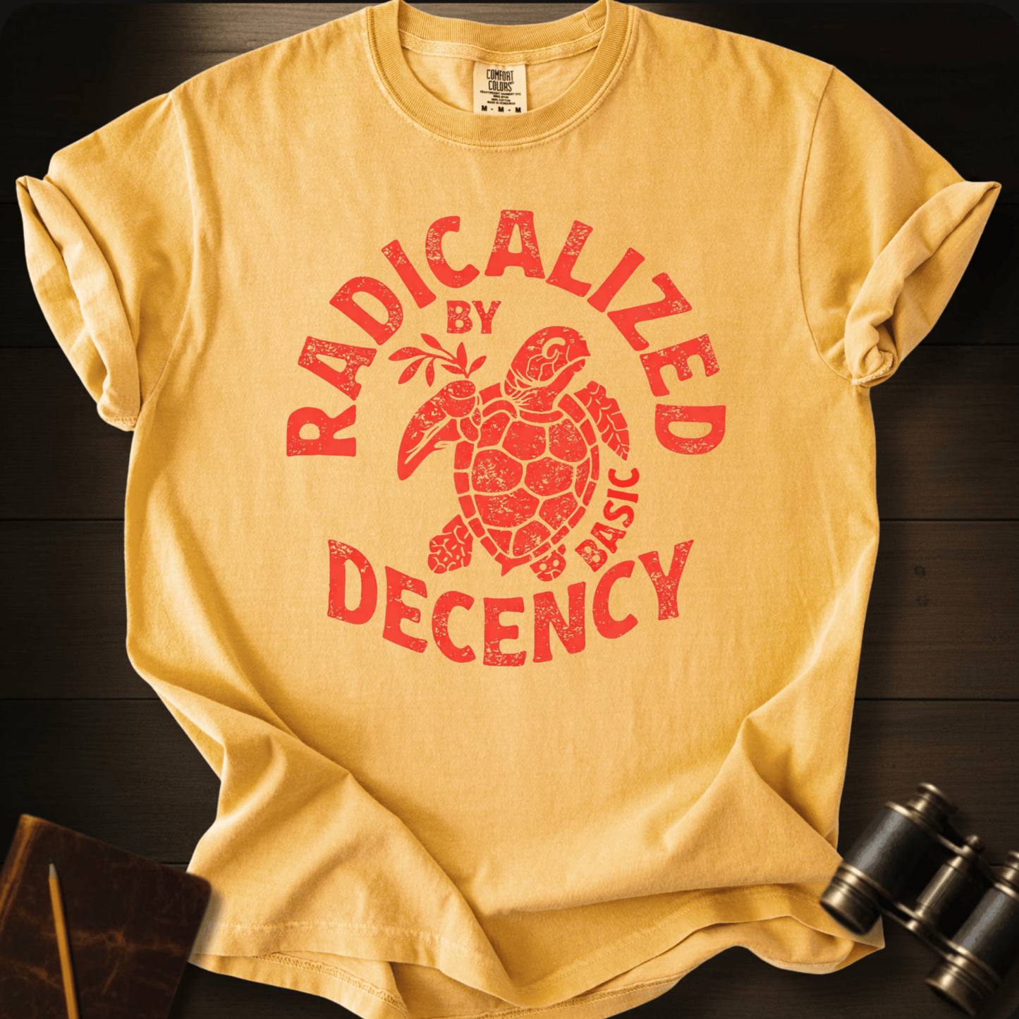 Radicalized by Basic Decency T-shirt