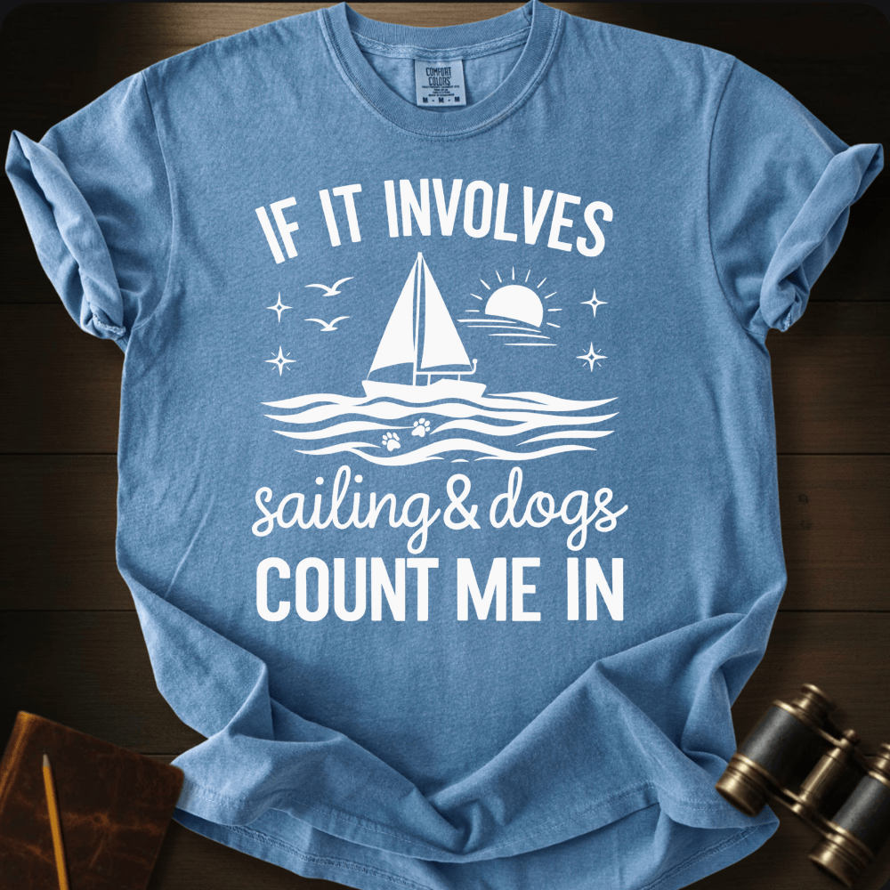 Sailing & Dogs T-shirt