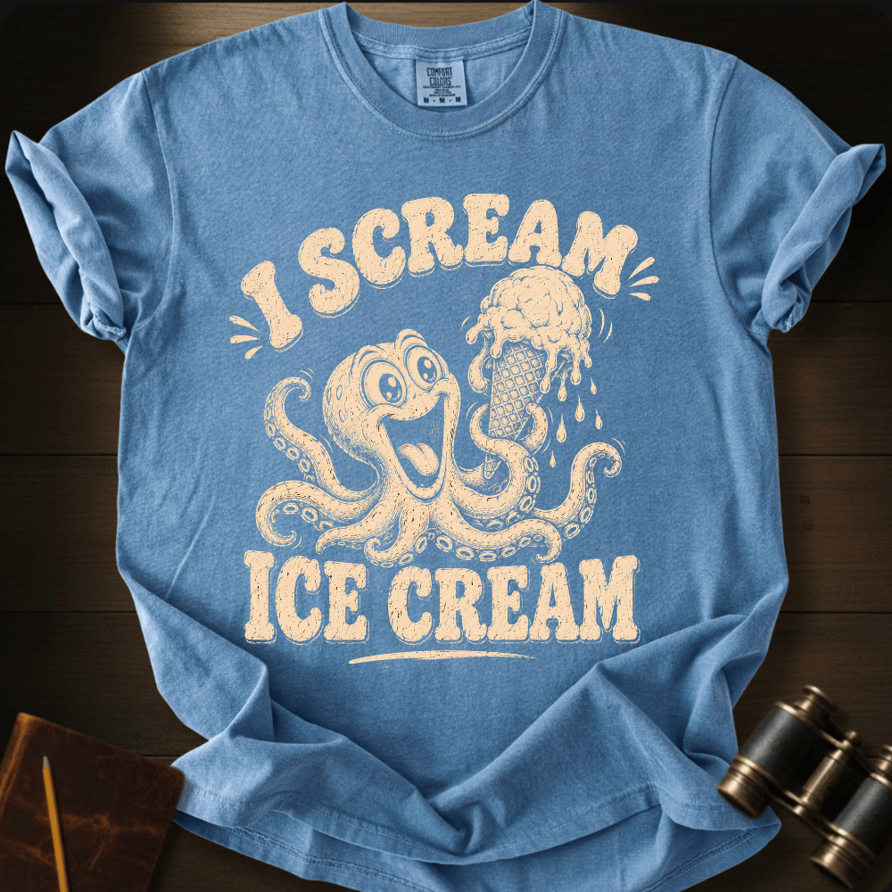 I Scream Ice-Cream T-shirt
