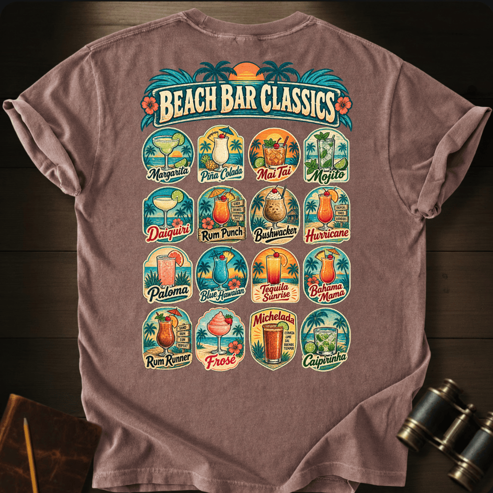 Beach Bar Classics T-shirt