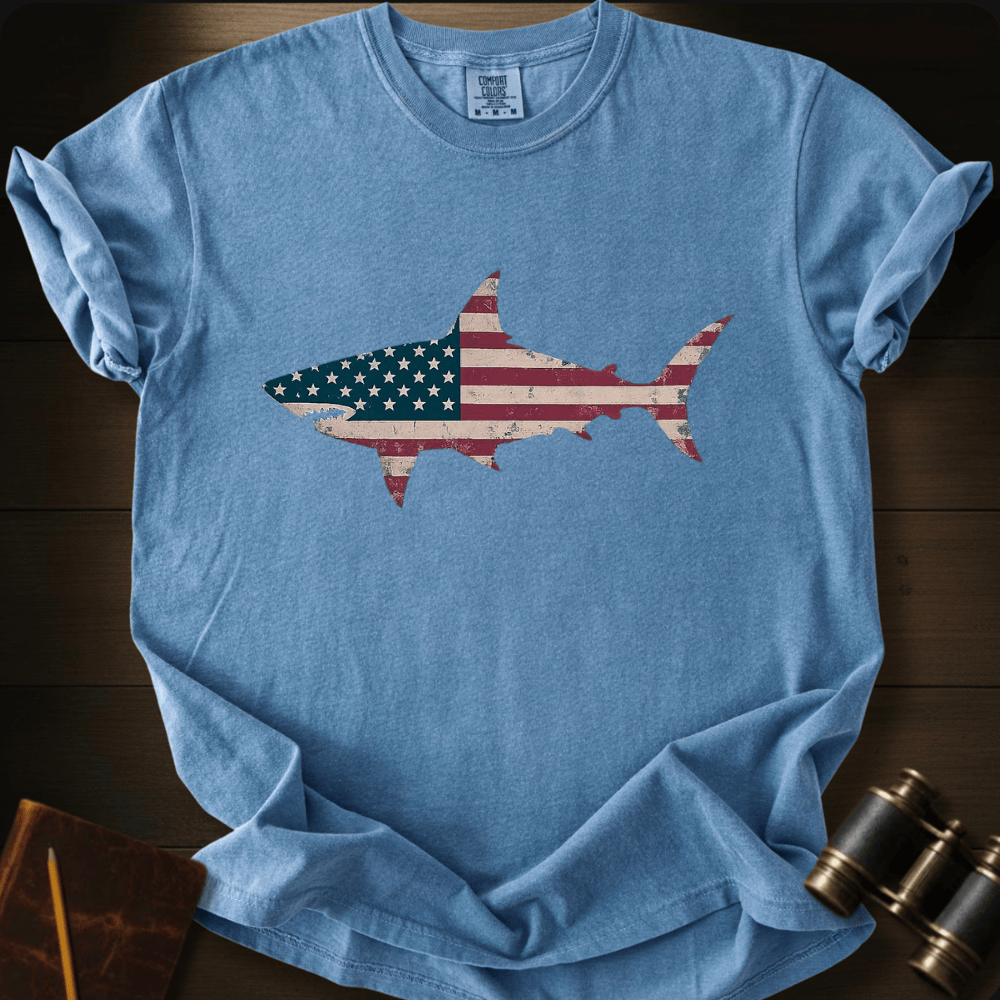 Shark Flag  T-shirt