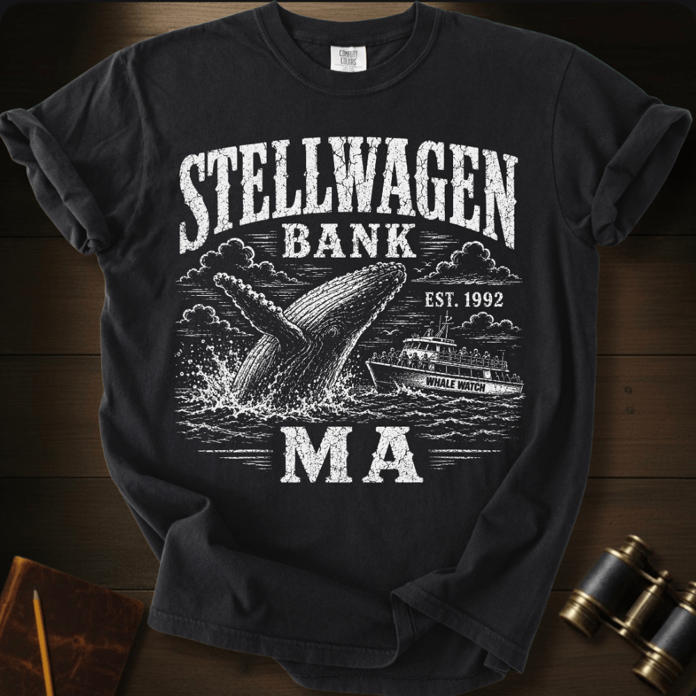 Stellwagen Bank MA - T-shirt