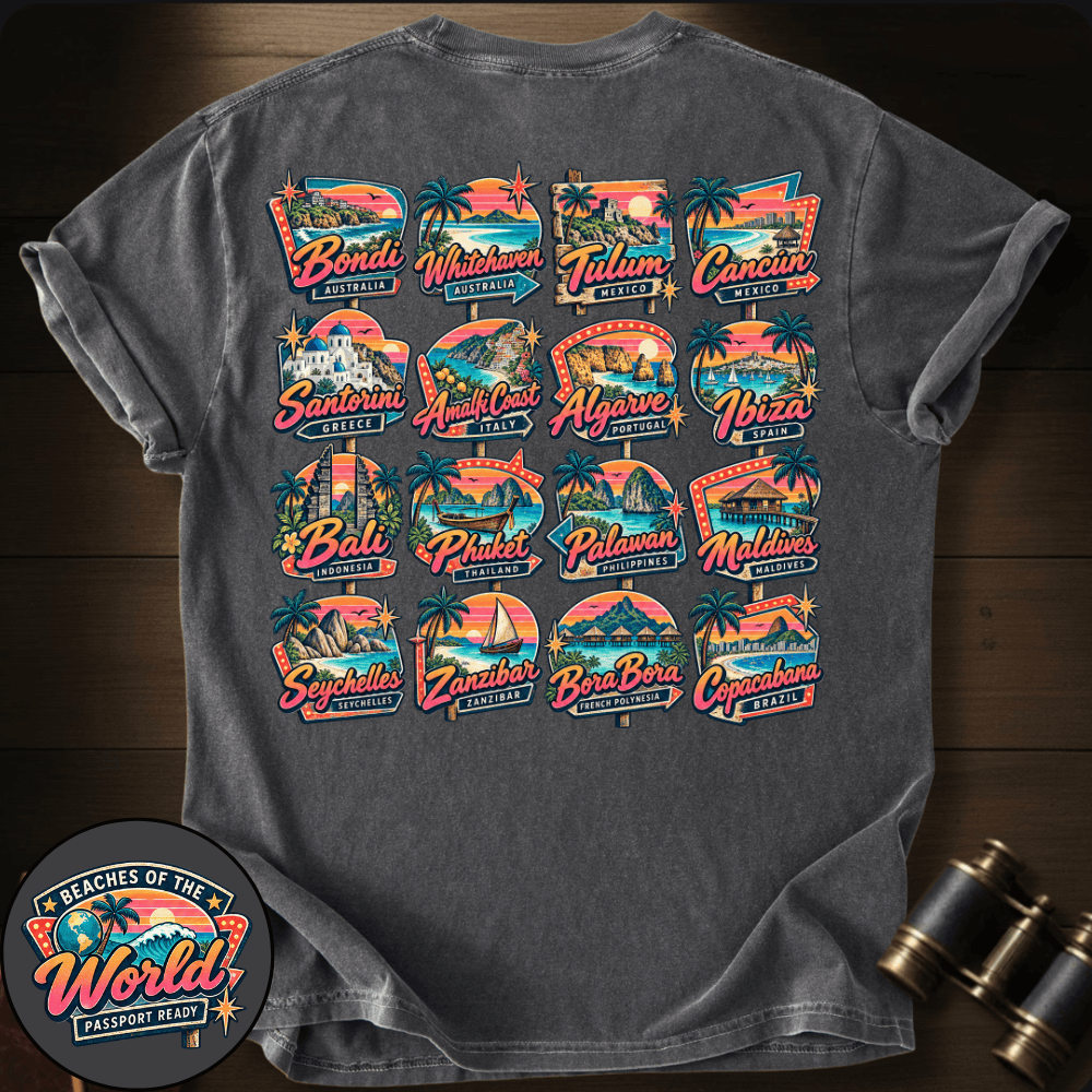 Beaches of the World T-shirt