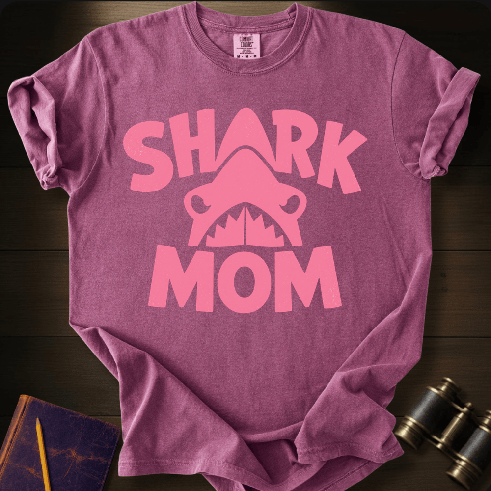 Shark Mom T-shirt