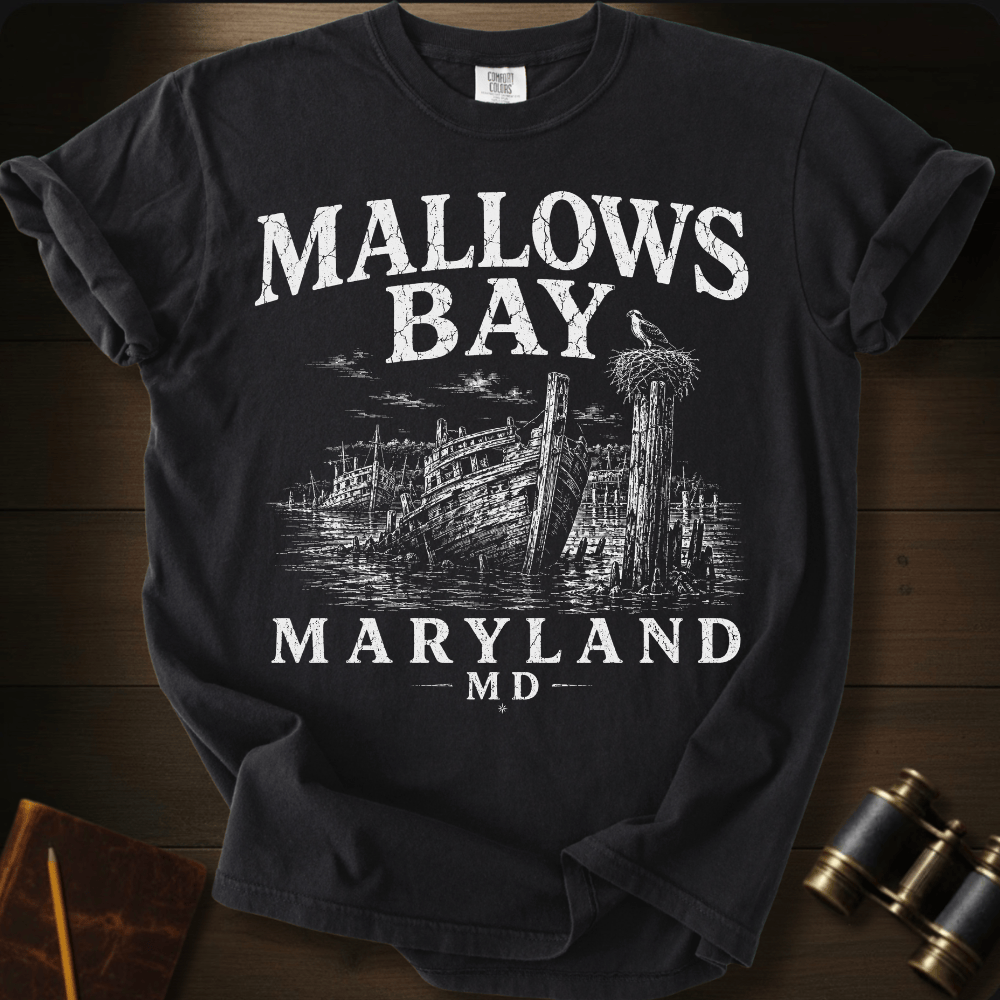 Mallows Bay Maryland - T-shirt