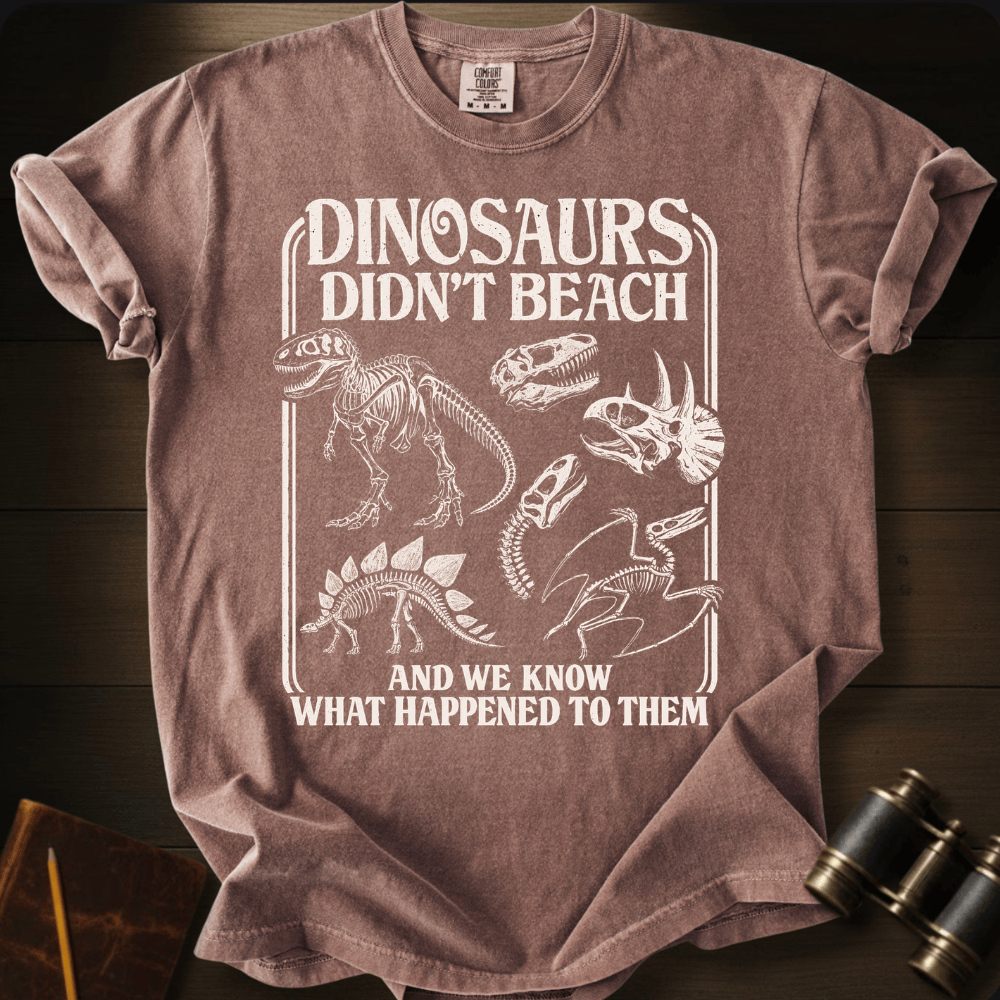 Dinosaurs Don´t Beach- T-shirt