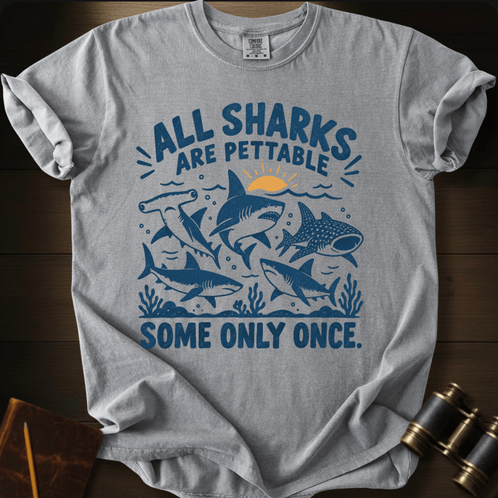 Pet Sharks Once T-shirt