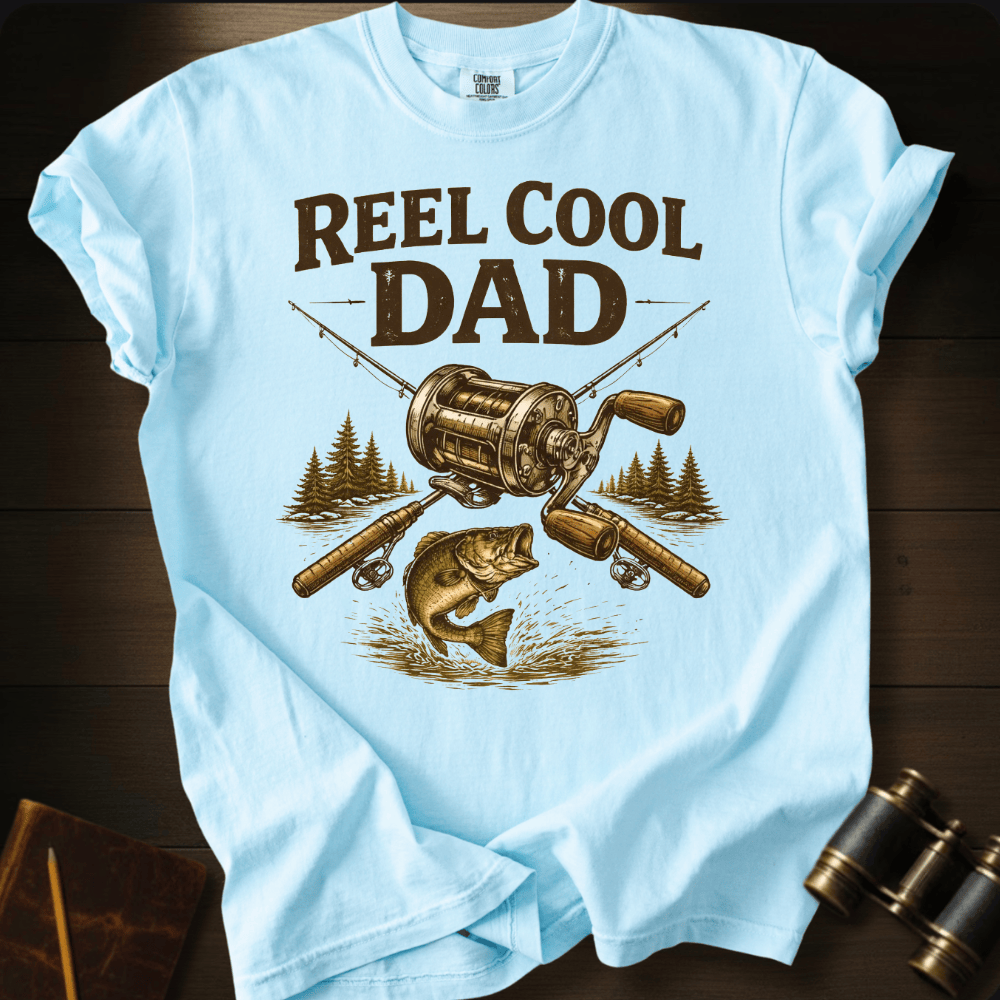 Reel Cool Dad T-shirt