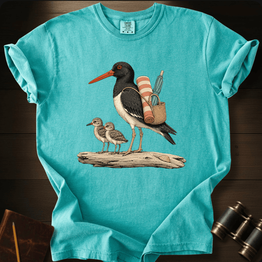 Beach Oystercatcher Family - T-shirt