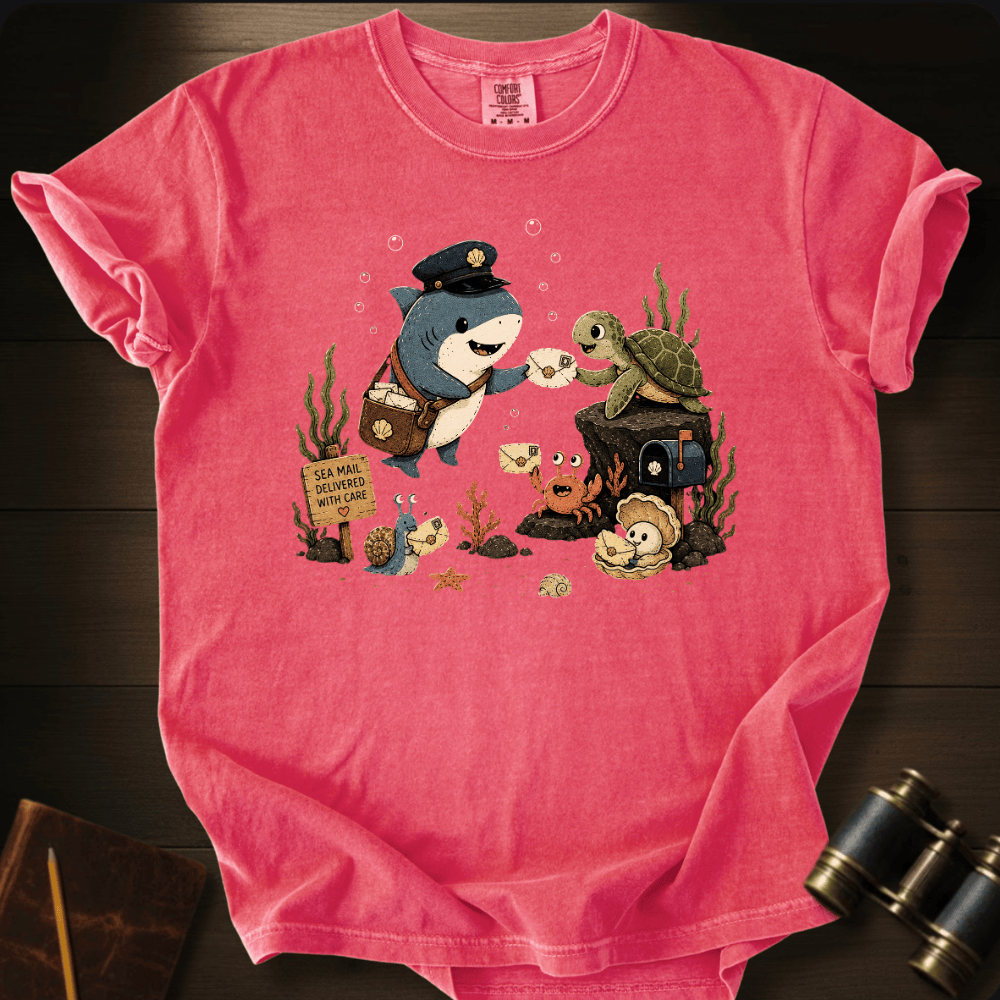 Captain Boop Mail Man T-shirt