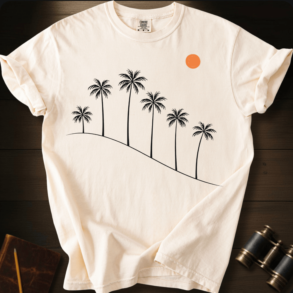 Sunrise Palm Trees T-shirt