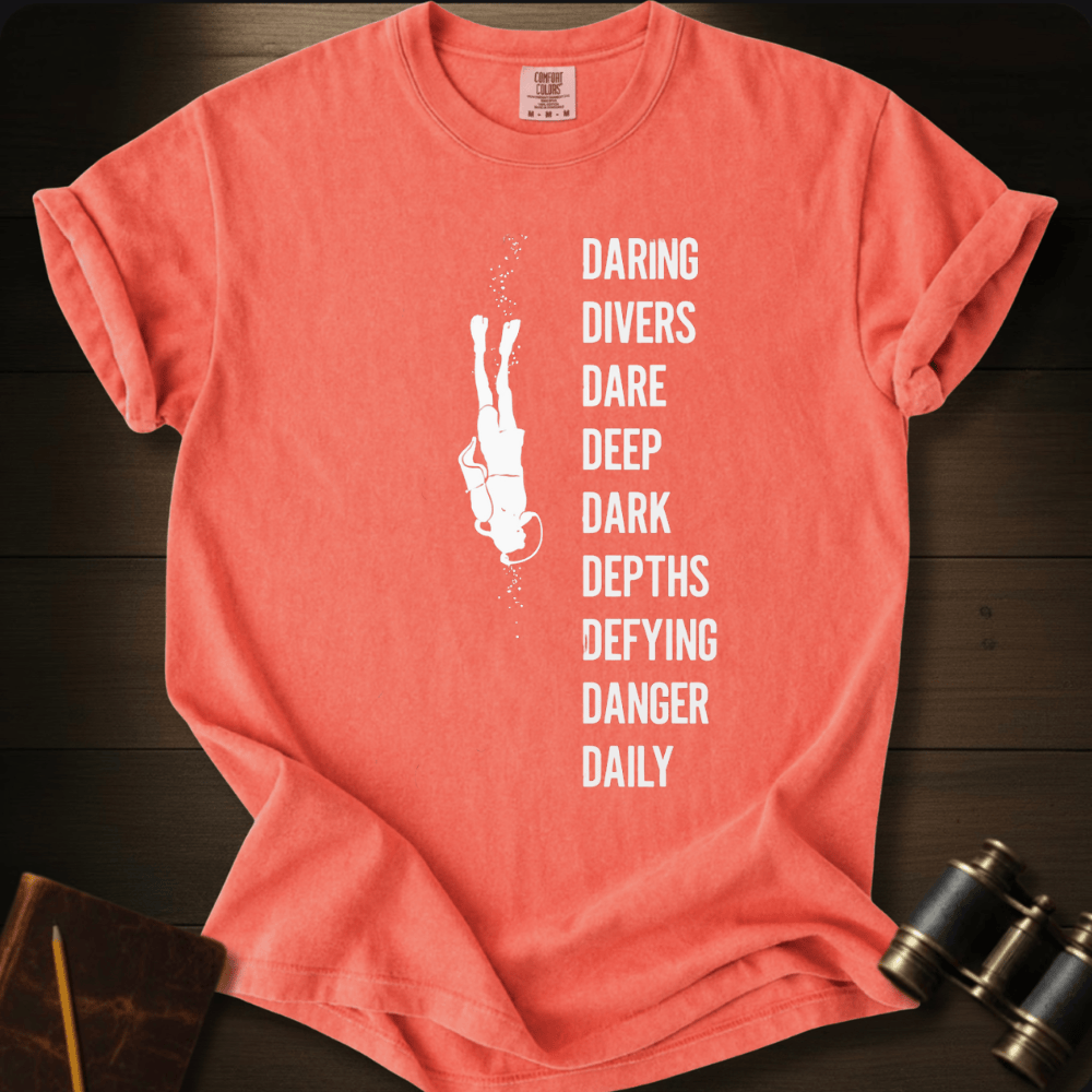 Divers. Dark. Danger. T-shirt
