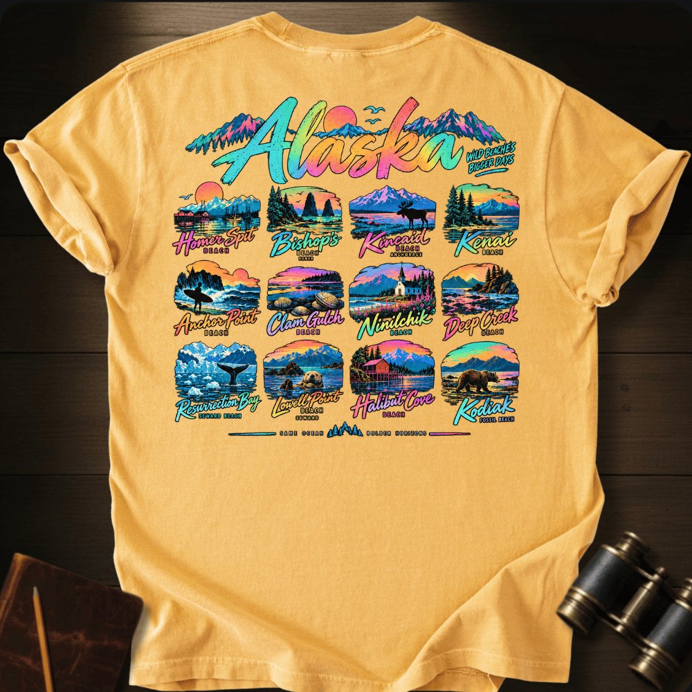 Alaska Beaches T-shirt