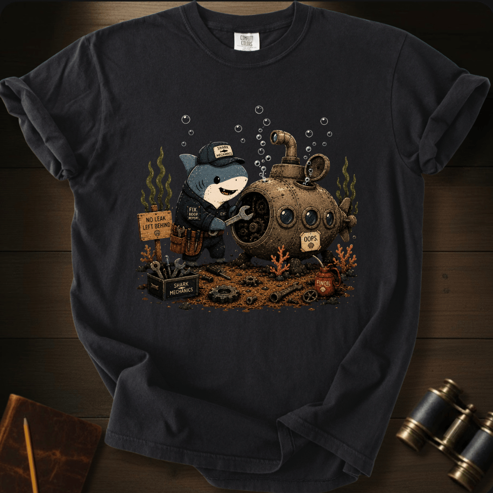 Captain Boop Mechanic T-shirt