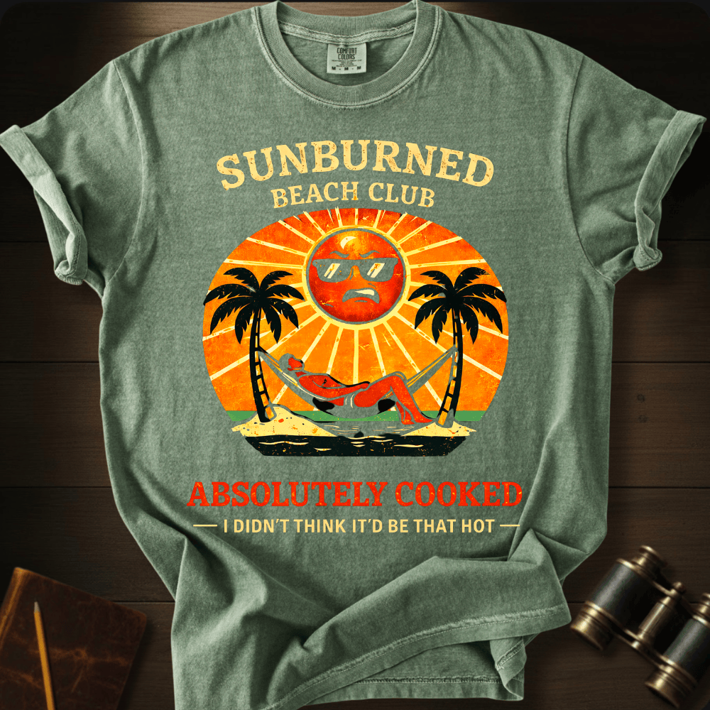 Sunburned Beach Club T-shirt