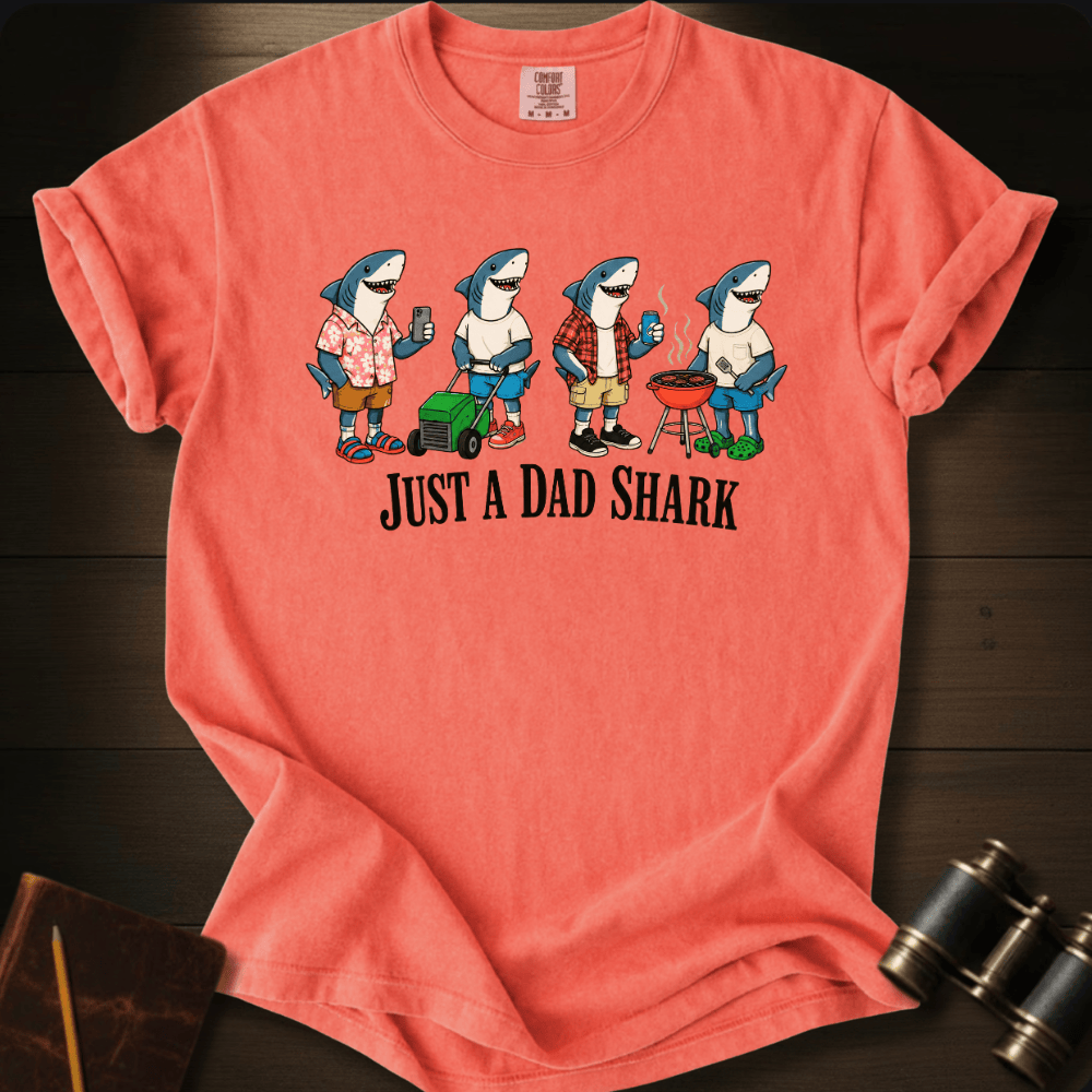 Just A Dad Shark T-shirt