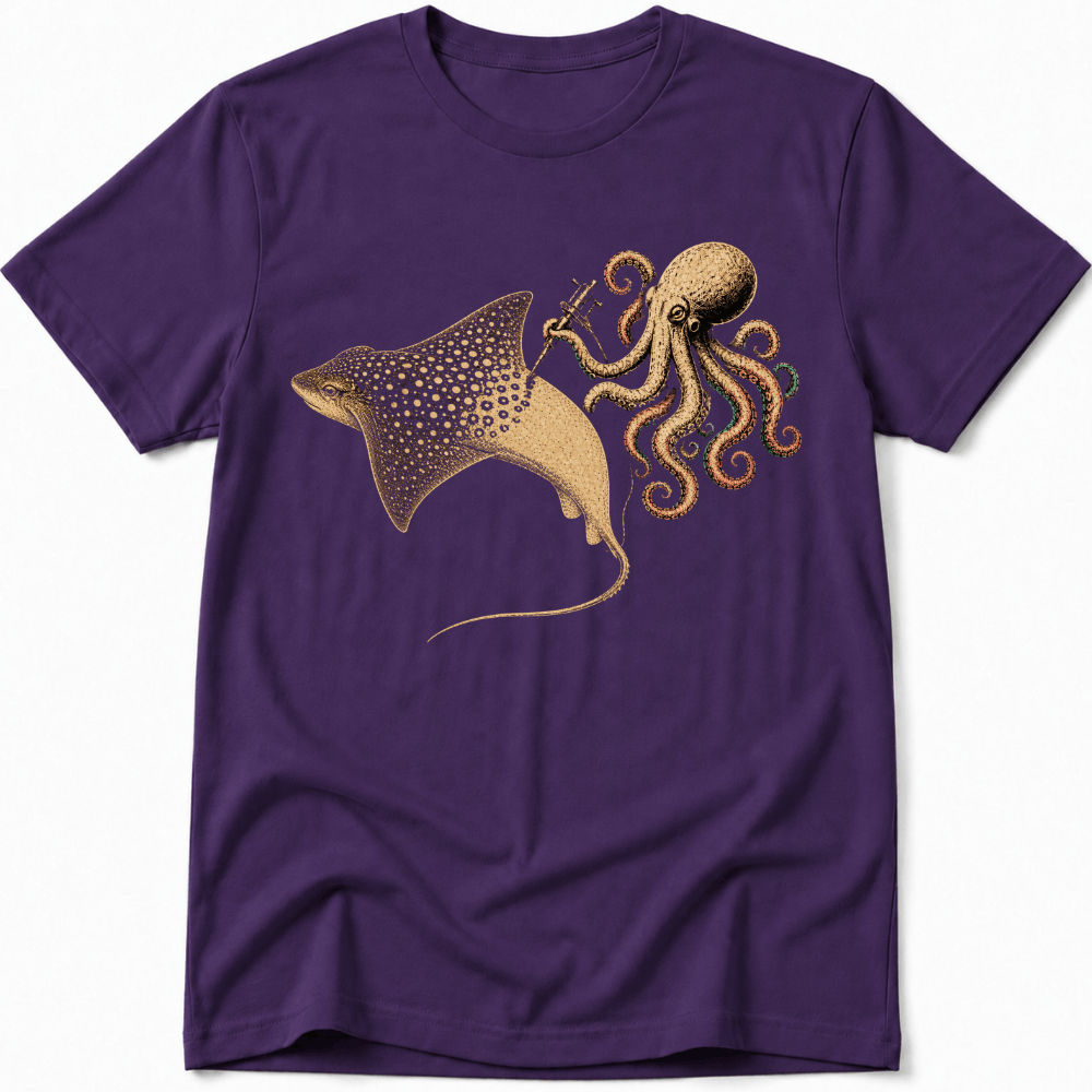 Spotted Eagle Ray Tattoo Tee