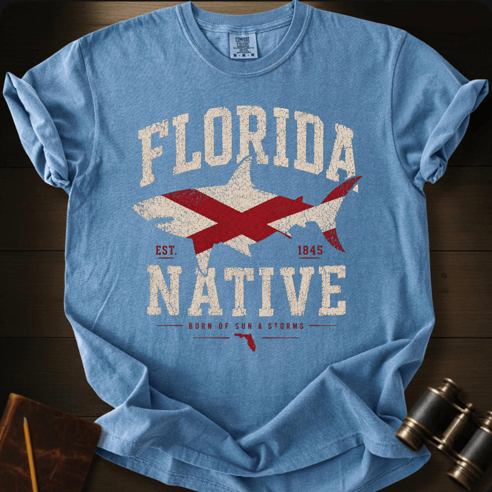 Florida Native Born Of Sun T-shirt