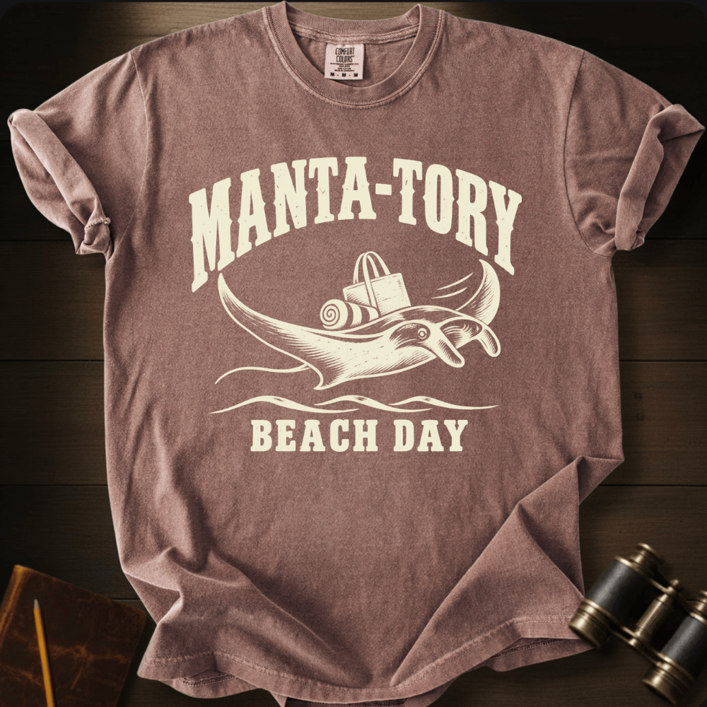 Manta-tory Beach Day - T-shirt