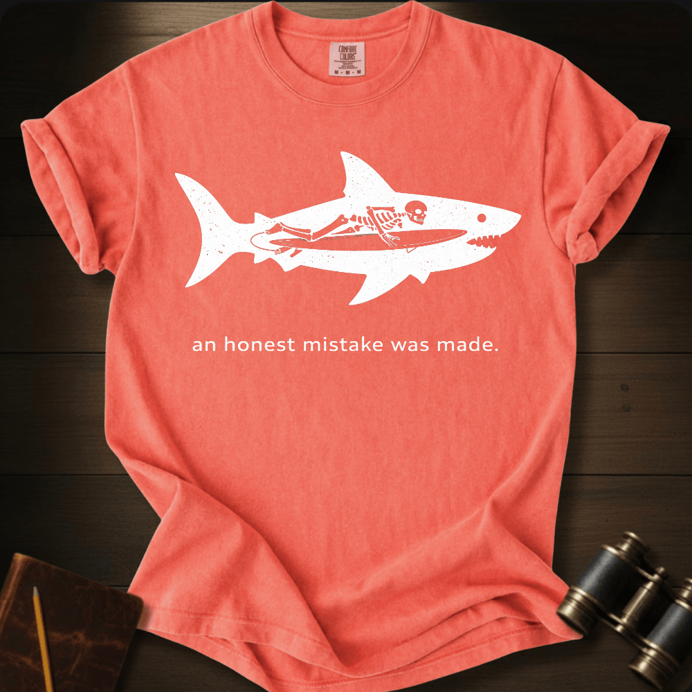 An Honest Mistake Surfing T-shirt
