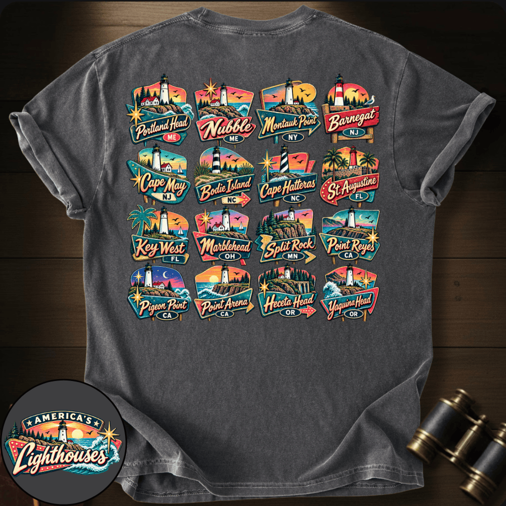 America´s Lighthouses T-shirt