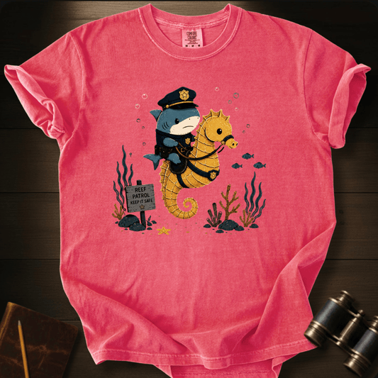 Captain Boop Police Man T-shirt