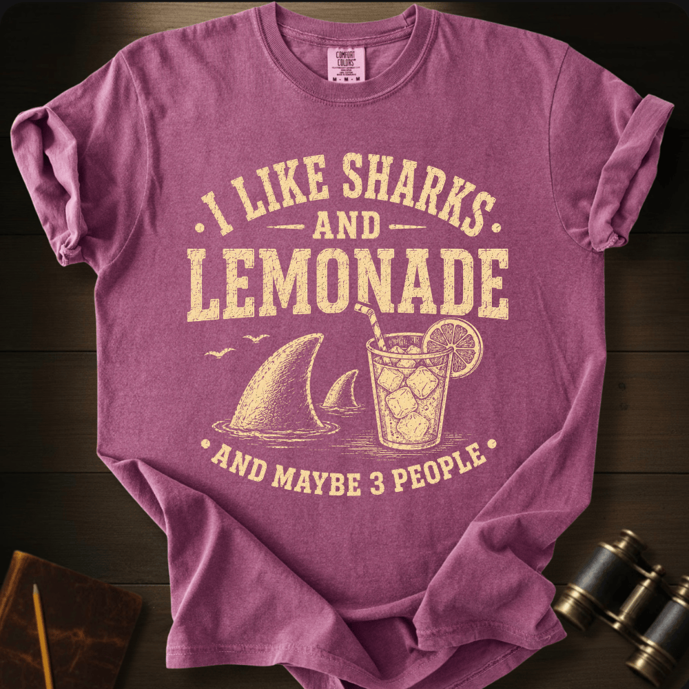 I like Shark and Lemonade T-shirt