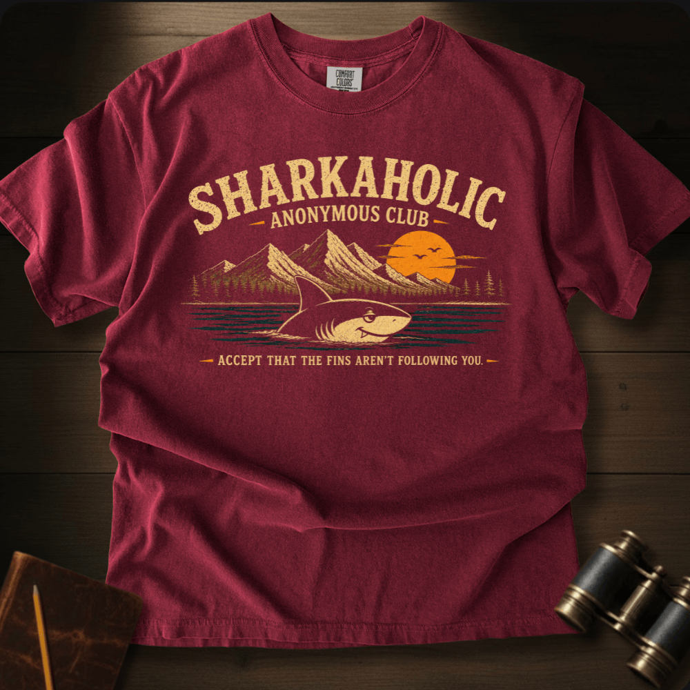 Sharkaholic Anonymous Club T-shirt