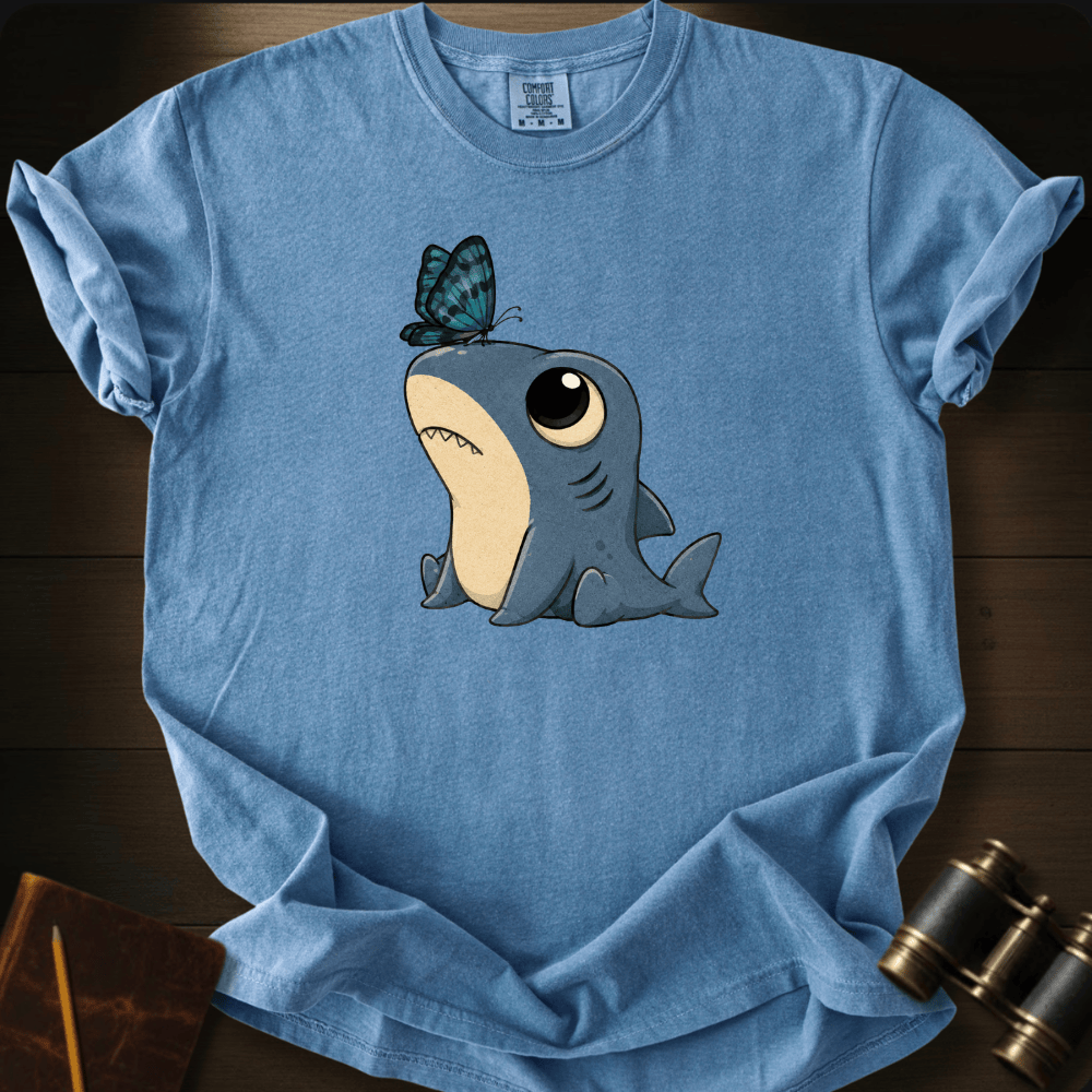 Butterfly Shark T-shirt