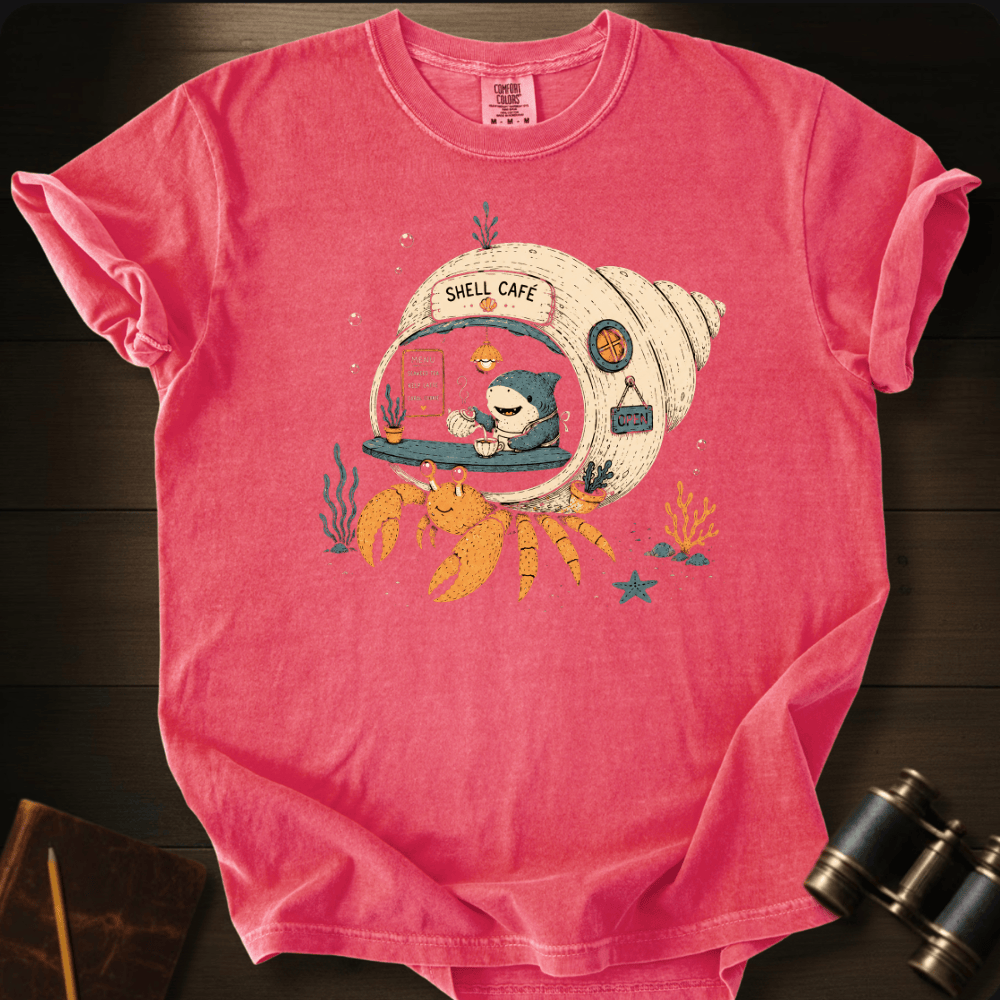 Captain Boop Coffee Shop T-shirt