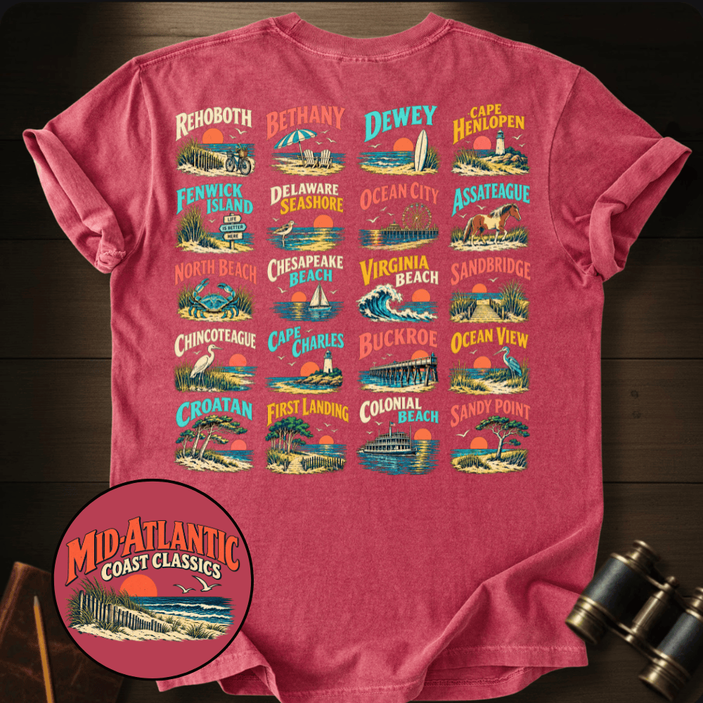 Mid-Atlantic Coast Classics T-shirt
