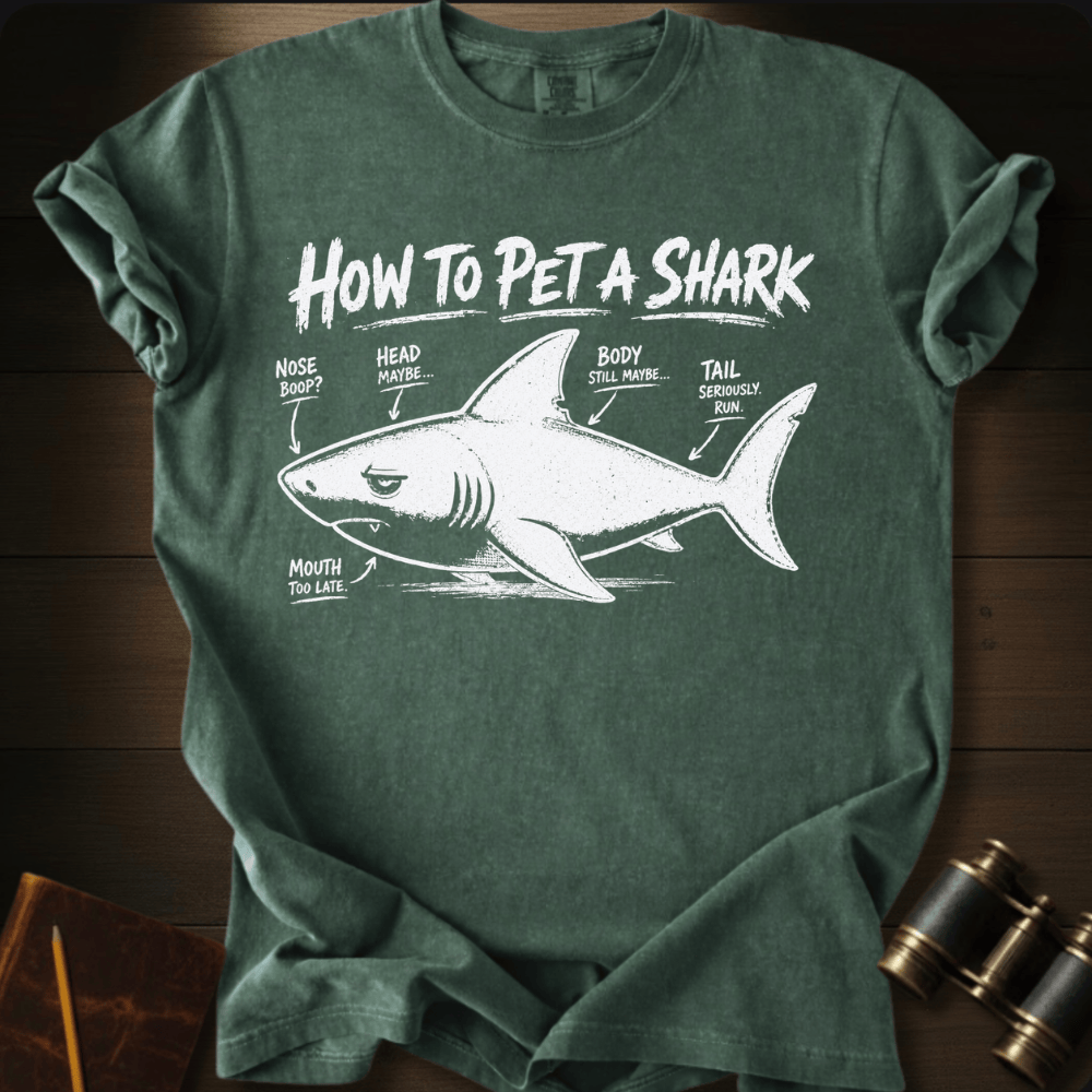 Pet A Shark T-shirt