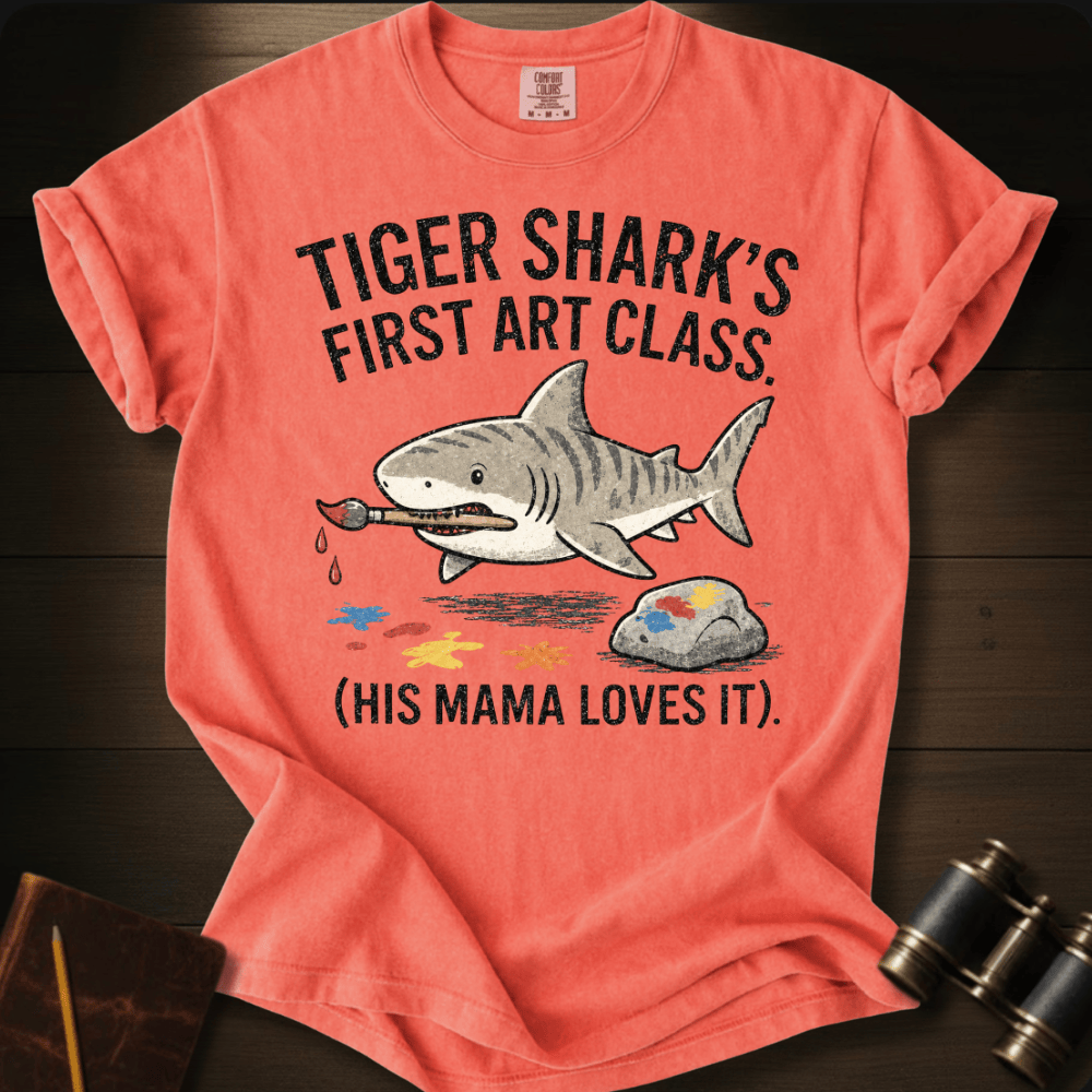 Tiger Shark Artist T-shirt