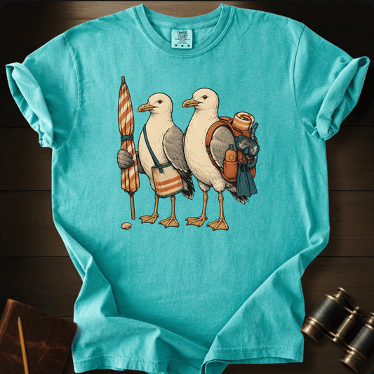 Herring Gulls Relax - T-shirt
