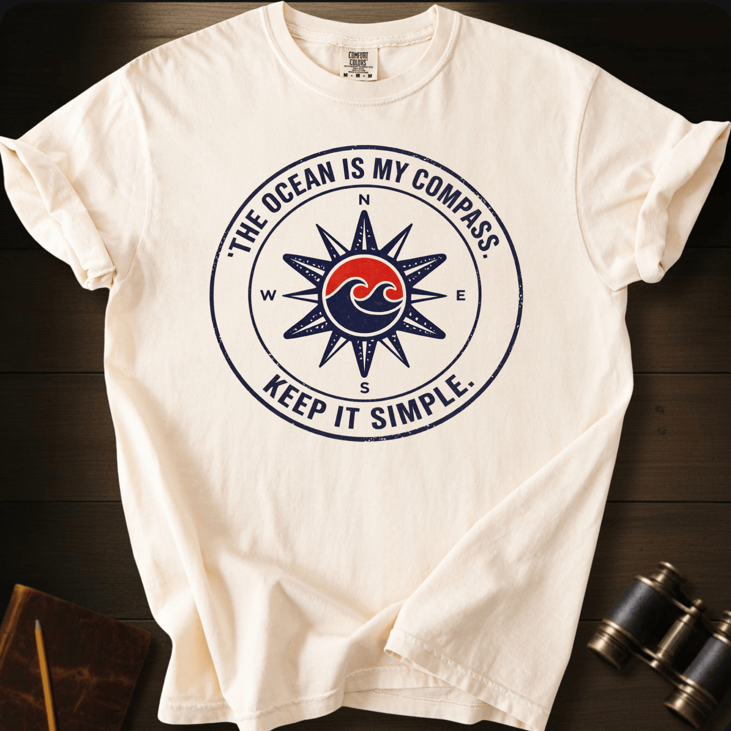 The Ocean Is My Compass T-shirt