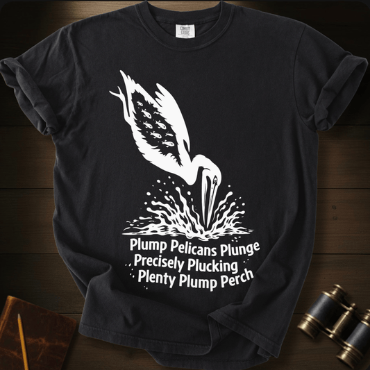 Plump Pelicans Plunge T-shirt