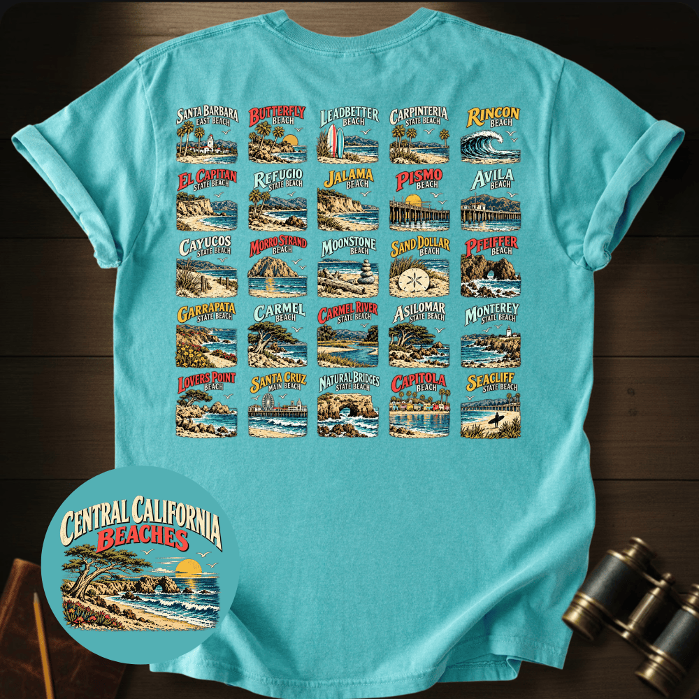 California Beaches T-shirt