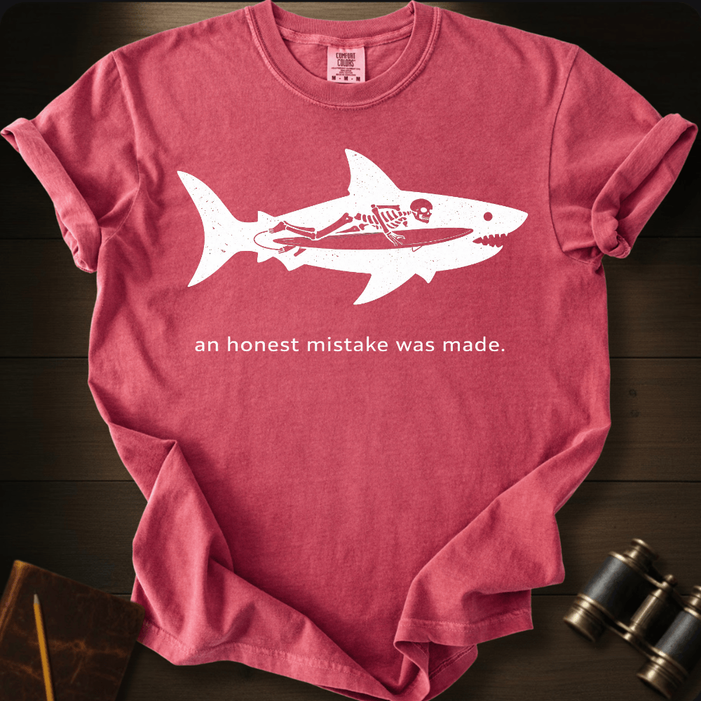 An Honest Mistake Surfing T-shirt