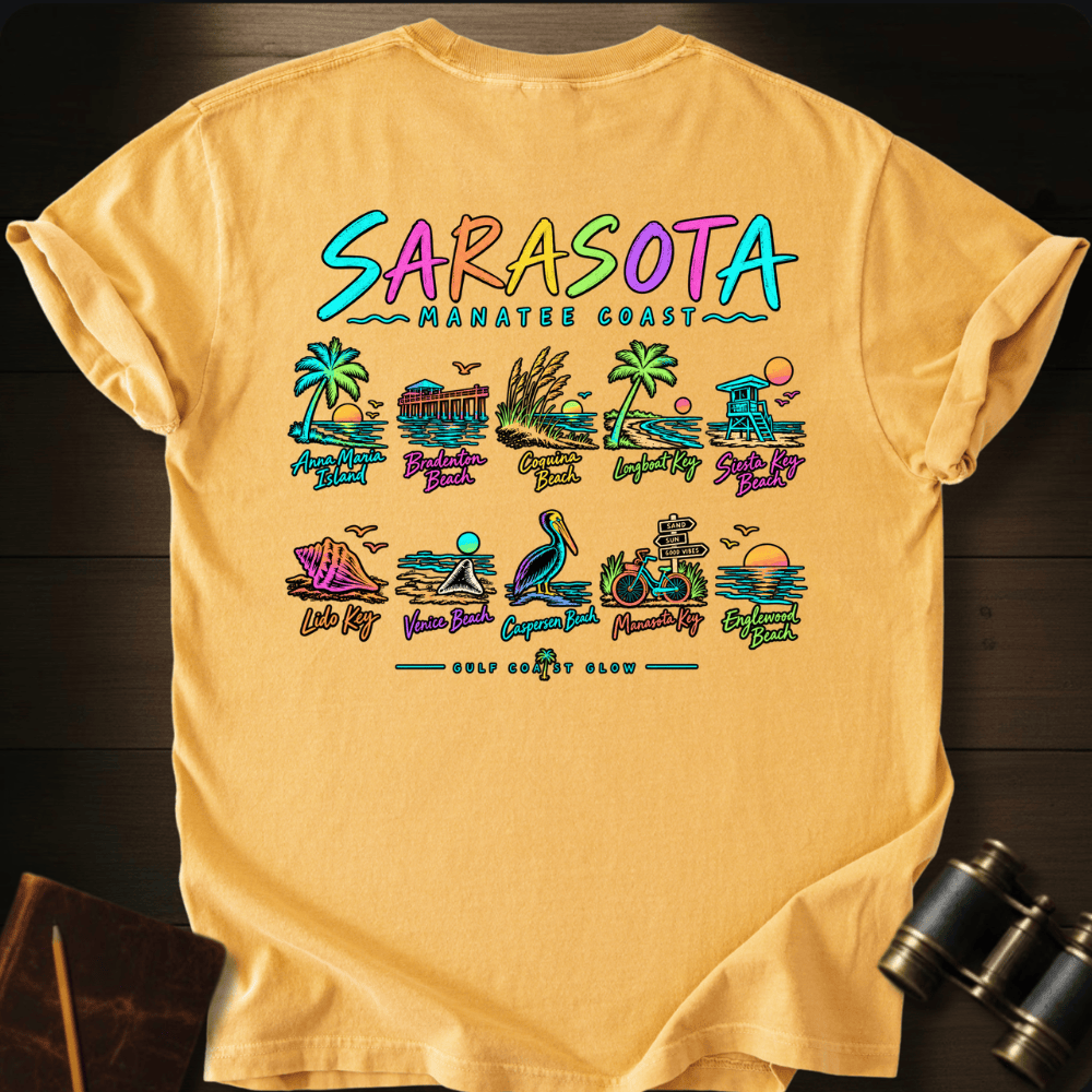 Sarasota Manatee Coast T-shirt