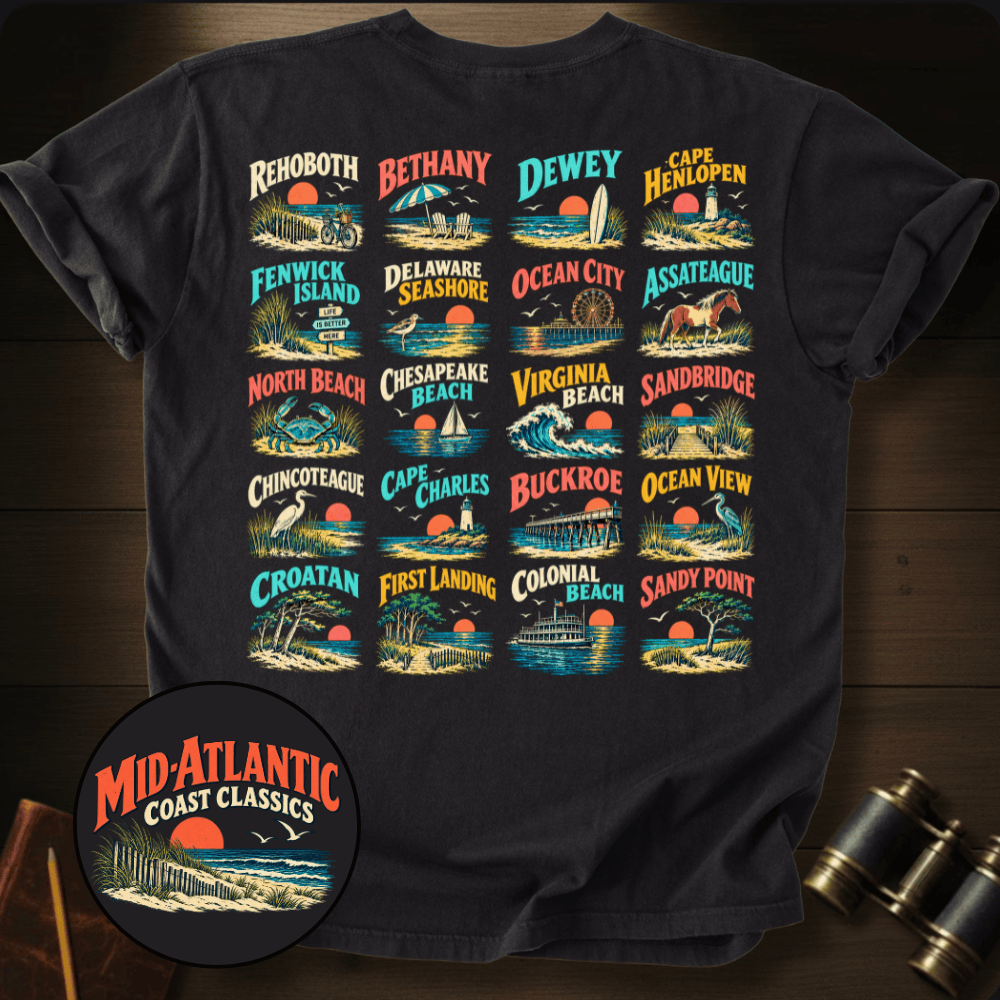 Mid-Atlantic Coast Classics T-shirt