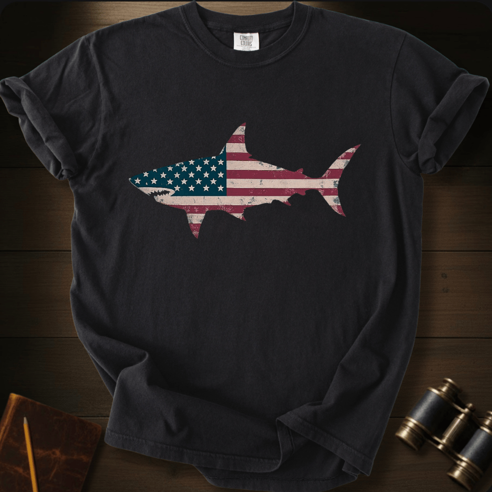 Shark Flag  T-shirt