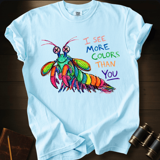 I See More Colors Than You T-shirt